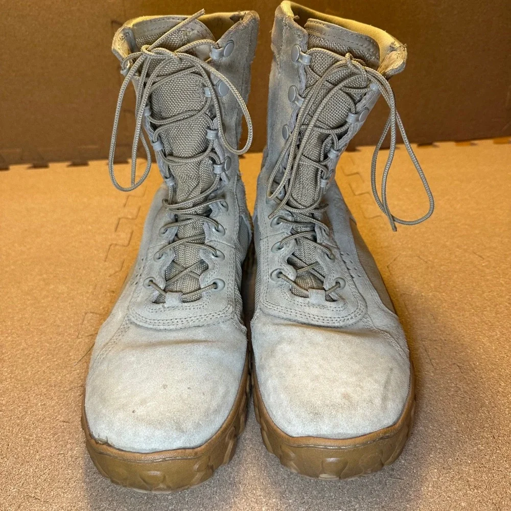 Rocky S2V Special Ops Tactical Boots Mens 13 Tan Military Vibram Suede 101